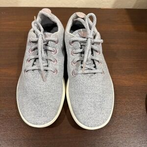 Allbirds Wool Runners Women's Grey Lace Up Sneakers Shoes Size 9
